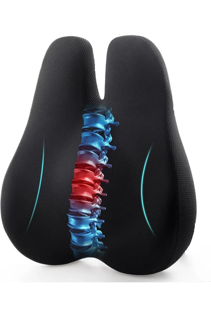 Anesaura Siyah Visco Bel Destek Minderi