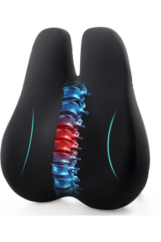 Anesaura Siyah Visco Bel Destek Minderi